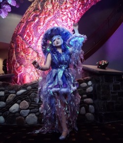danceydancejk:  knitmeapony:  pearlybae: I was told by several friends and tumblr users that my Fisher the Voidfish cosplay from The Adventure Zone was being shared uncredited via pintrest and tumblr, so I hurried to put out my big compilation post faster