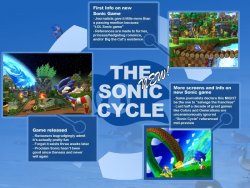cyberlink420:  gamebuddy123:  theperfidioussinn:  the current Sonic Cycle  Jim Sterling’s head needs to be the fourth blurb.  I MADE THIS IMAGE. THEN I POSTED IT ON A DESTRUCTOID PREVIEW. I AM THE FUNNIEST.   THEN THERE&rsquo;S THE SONIC HATERS WHO