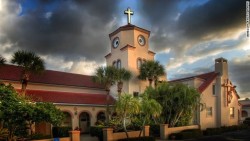 L’il Easter chick (Church by the Sea, Madeira Beach, Florida)