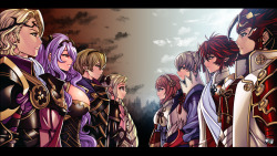 jadenkaiba:    “Will you side with the Nohr Kingdom?…or will you join the Hoshido Kingdom?”Fire Emblem IF/Fates - Nohr VS Hoshido Civil War. Who will win? Will Corrin decide which family he/she sides with?Should Corrin join Nohr, the family he/she