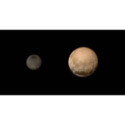 New Horizons Passes Pluto and Charon #nasa #apod #newhorizons #spacecraft #probe #pluto #dwarf #planet #dwarfplanet #charon #moon #satellite #solarsystem #space #science #astronomy