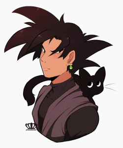 princessharumi:  warm up doodle of Goku Black !its been a long time since ive done dbz art, its nice to get back into it 