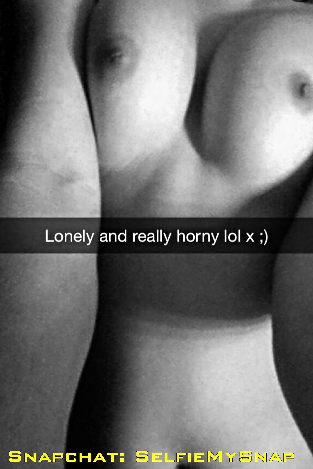 Lonely and horny