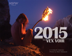I&rsquo;m proud to announce the publication of my new 2015 calendar featuring the talented, fearless, and flexible Vex Voir. There are 13 never-before-seen images here, please order yours today and help me continue to be able to keep my photography going.