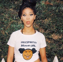 afro-arts:  Freespirited Brown Girl  teespring.com/freespirit // IG: freespiritedbrowngirl   ศ - ุ  CLICK HERE for more black owned businesses!