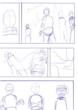 My new one shot!! Yesh! this is the rough progress XDD I need models of Boruto&hellip; XDDDThis is what I think it would happened in BORUTO the movie&hellip;I hope to finish soon ;A;