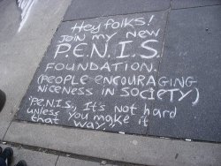 nicodidevilo:  lickypickystickyme:  Apparently everybody could use a little penis in their lives.  why settle for a little penis when you can have a big penis