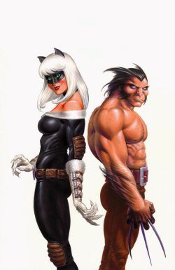 ungoliantschilde:  Claws, Vol. 1 #s 1-3 and Claws, Vol. 2 #s 1-3 had covers that were fully painted by Joseph Michael Linsner.
