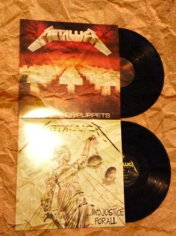 disasterpiece666:  My Metallica Vinyl