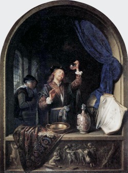 Gerrit Dou (Leiden, 1613 - 1675); The Physician, 1653; oil on panel, 37 x 49.3 cm; Kunsthistorisches Museum, Vienna