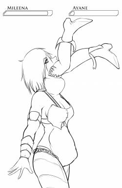 Patreon Sketch 6/6Finish Her! Mileena making a quick snack out of Ayane from Dead or Alive.Links: - Patreon - Ekaâ€™s Portal - SFW Art