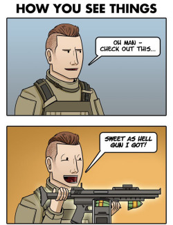 dorkly:  The Reality of Call of Duty Multiplayer