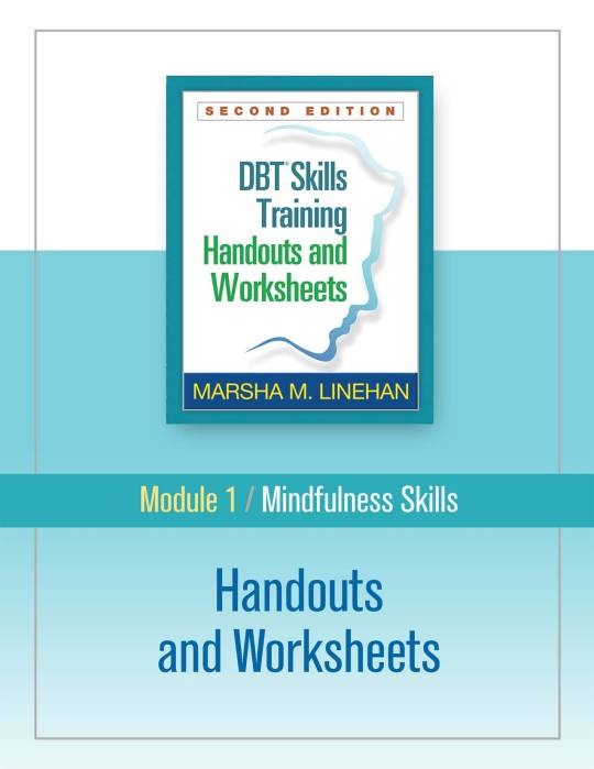 Dbt Skills Training Manual Marsha Linehan