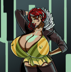 superfirstsecond:Commission for GentleMentleGen of that Transistor gal. 