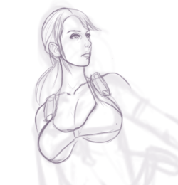 Quiet From MGS5 I like how the face looks so far, i&rsquo;ll probably stream it soonish&hellip;