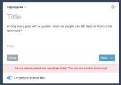 ssjgssjgoku:  what is this the tumblr jail warden like “you’ve already used your phone call get back in your cell!!!” 