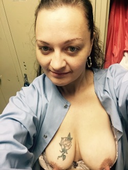 naughtynursenatalie:  naughtynursewisconsin:  My last day at this location.. And no one wanted to play ðŸ˜¢  Nice to see someone who followed my old profile 