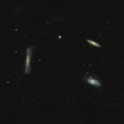 Leo Trio #nasa #apod #galaxies #leo #triplet #leotriplet #ngc3628 #m66 #m65 #spiralgalaxy #galaxy #interstellar #intergalactic #universe  #space #science #astronomy