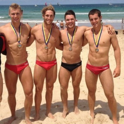 speedoussiebunnikehunks:  We can continue the celebration at my place!
