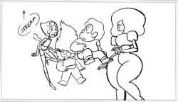 JUST A FEW HOURS UNTIL AN ALL-NEW EPISODE OF STEVEN UNIVERSE!!!! &ldquo;Warp Tour&quot; Written &amp; Storyboarded by Raven M. Molisee and Paul Villeco airs TONIGHT at 6:30 e/p only on Cartoon Network!