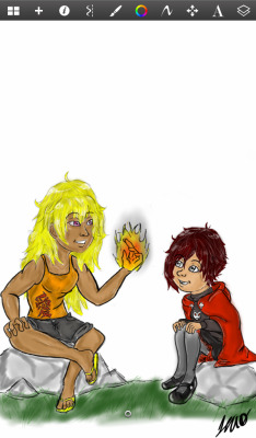 Lil babies~ I have a headcanon where Yang, upon discovering her Semblance, was so excited to show Ruby because it made her heart swell when Ruby gives her that innocent look of awe, like she was the greatest thing ever. Yang will now try anything to get