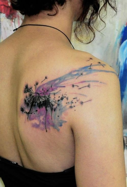 Girl with drake tattoo