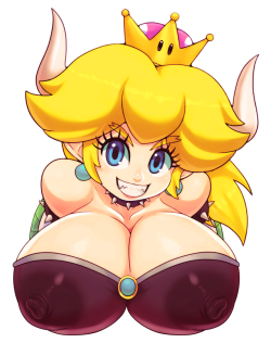 matospectoru-art: Bowsette 🍑 If you liked my art, I would really appreciate it support me on PATREON That would help me greatly~   PATREON | PIXIV | FA | IB | TWITTER | HF | PICARTO | P.TV   