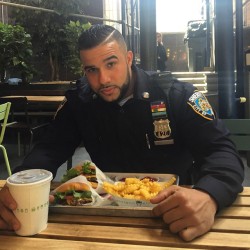 leprinceofsins:  NYC-Sheriff Miguel PimentelI’m gonna go steal a car, excuse me