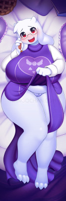 Commission - Toriel Love PillowPATREON ✿ FUR AFFINITY ✿ PICARTO ✿ TWITTER