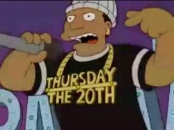 easyvirgin:  happy Thursday the 20th