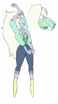 artifiziell:  Stone Cold Betty  As soon as I saw Pearl’s jacket I thought ‘four sleeves bomber jacket Opal!’ But when I got home today I saw @gracekraft had already pretty much beat me to it haha oh well ¯\_(ツ)_/¯