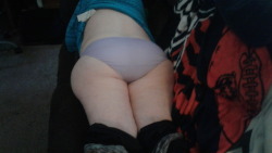 mywifesawesomebutt  For those into the panties. This is it looks around her  excellent butt.