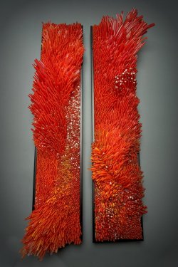 crossconnectmag:  Wind And Water - Glass Sculptures by Shayna Leib     Shayna Leib is an American, Madison-based artist who work in a variety of mediums including ceramic, stone, metal, photography and fabric, though glass remains her profession’s
