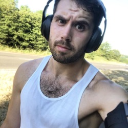 mike121193:Damn, I forgot how hard it is to get back into running after a month off 🙈 At least I got time in the sun and take the obligatory post-run selfie!😜  - - #fitness #running #beats #jog #run #shorts #sweat #shakeitoff #newbeginnings #sport