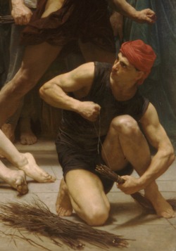 William Adolphe Bouguereau:The Flagellation of Our Lord Jesus Christ (detail), 1880