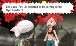 kveatscookiesncakes:  ryukokiryuuins:  its been 10 years and shes still adorable  Flannery is still one of my favorite gym leaders, and this is the perfect representation of her. 