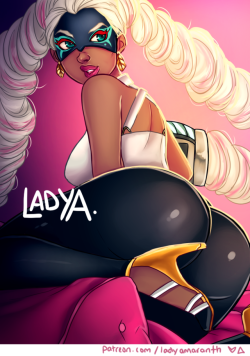 lady-amaranthine: This month my Patrons voted for Twintelle as the pinup. NSFW edit and hi-res of both versions over on my Patreon for ŭ+ supporters~ click here if you’d like to support me and my art!