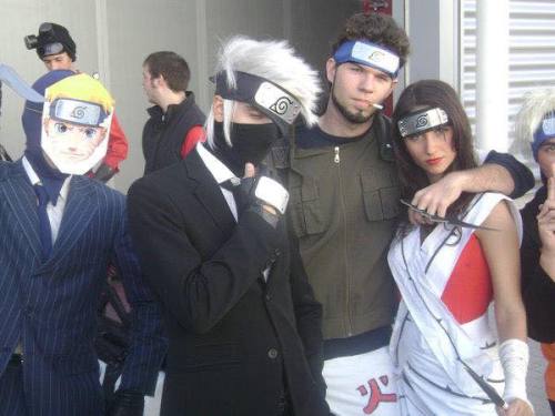 transmechanicus:servals-dank-meme-machine:  Image from a bygone age   Kakashi came on short notice from a meeting with the Board of Accounting