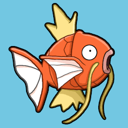 565mae10:I’ve been addicted to magikarp jump lately! If you play you should put your favorite pattern in the tags!~
