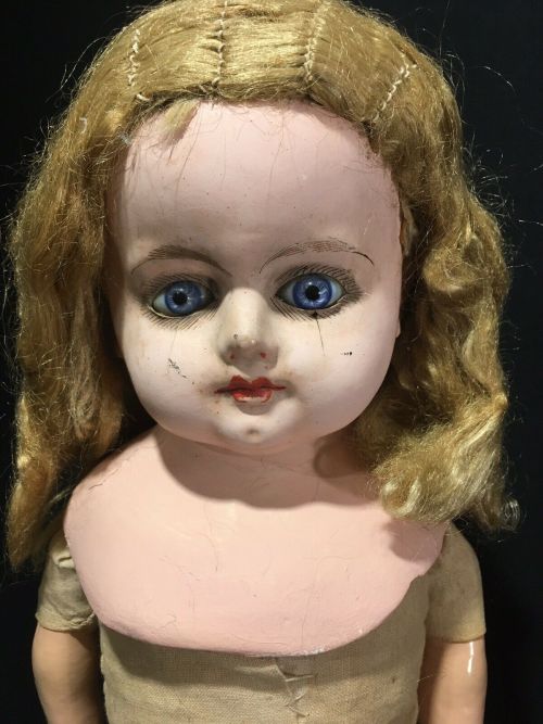 decapitated-unicorn:the eBay listing says the doll is haunted;