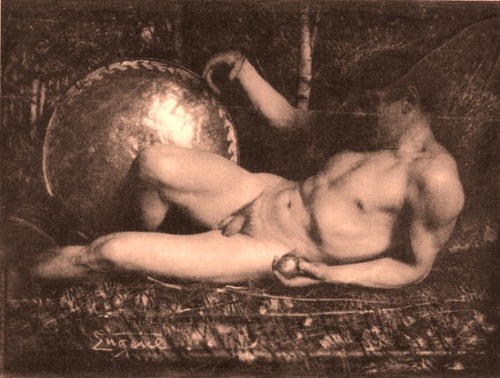 Nude male photography 19th century