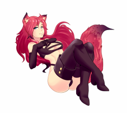 Foxy (commission)An SFW-ish commission for Hanna. hope you like it :)