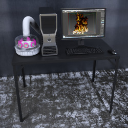 fuocogo:  loveforhergirlfriendhaver:  kimlaughton:  Computer in freezer room, running fire simulation. Waste heat generated by CPU used to maintain Tamagotchi battery operating temperature.  ??????????????   This is an exact representation of how I run