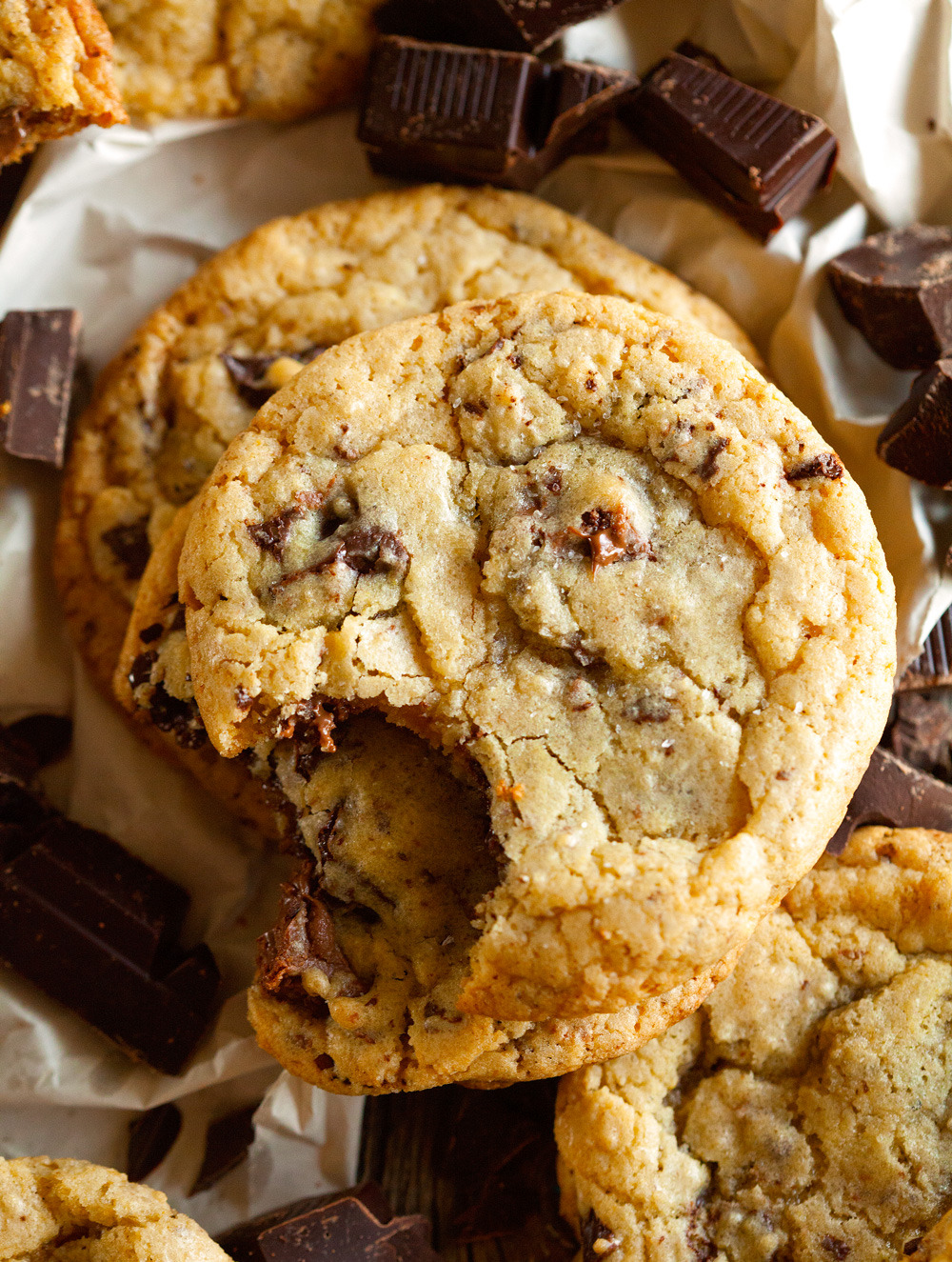 Chocoholic Chocolate Chunk Cookies (by Deliciously Yum)