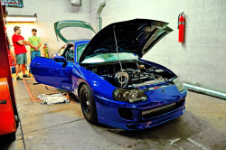 flicktitty:  Supra on the dyno…. 1000+ WHP