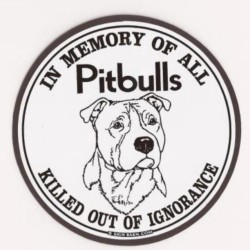 So true, I had a big male pit, and he was only ever protective towards me. He was very well trained &amp; would attack only on my command. He saved my life. RIP JUSTICE!! -fms