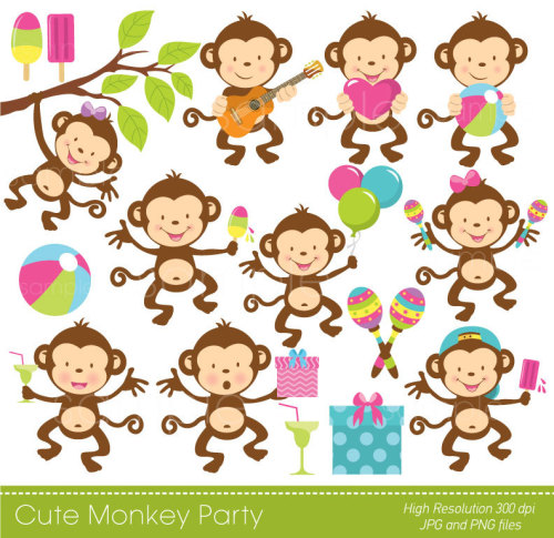 Sock monkey baby shower invitations