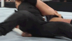 freeloveisnotfree:  Love how Roman Reigns caressed Punk’s ass.  Damn Roman is really feeling up Punk!