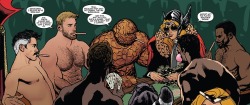 doctorofmagic:  Happy new year, true believers! Hope you’re all not betting your clothes against some amazon warrior.Fantastic Four vol. 6 #5 (2018)