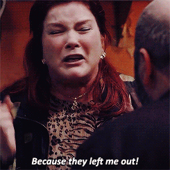 admhawthorne:  crackinois:  I actually think this was one of my favorite and most powerful scenes in the show. Kate Mulgrew expertly portrayed the hurt we’ve all felt at one point or another when we were ostracized by people we wanted so desperately